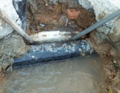 毕节市测漏水之水管漏水